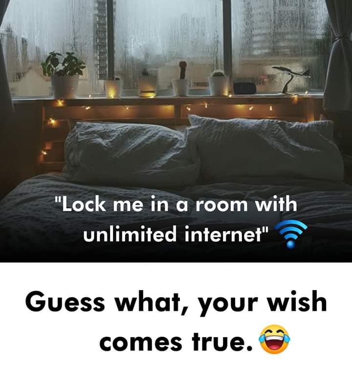 Lock With Unlimited Internet — Coronavirus Meme